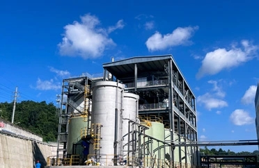 New energy fluorine-containing waste gas absorption and waste liquid resource recycling project