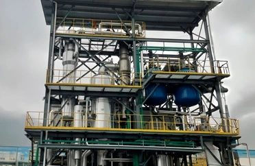 Resource recycling of waste liquid from new material production (evaporation and concentration, impurity removal)